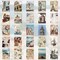 57 Sheets Vintage Travel Scrapbook Sticker Book (Brown Travel) 8.3 x 6 x 0.4 inches